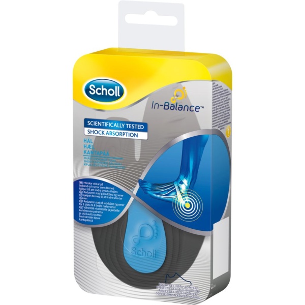 Scholl In-Balance Innersula Häl Stl L 1 par