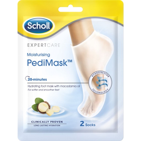 Scholl Mjukgörande Fotmask 2 st