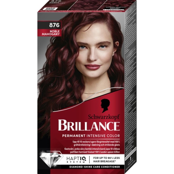 Schwarzkopf Brillance Permanent Intensive Color 876 Noble Mahogny 1 st