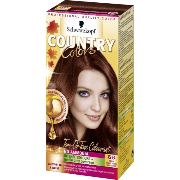 Schwarzkopf Country Colors Intensivtoning 66 Peru 123 ml