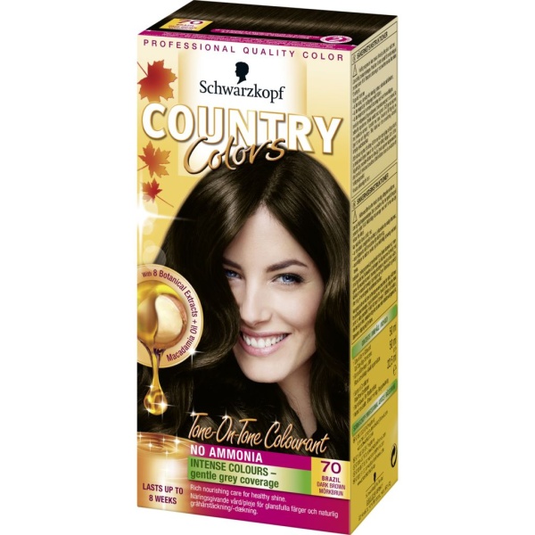 Schwarzkopf Country Colors Intensivtoning 70 Brazil 123 ml