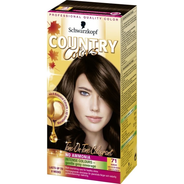 Schwarzkopf Country Colors Intensivtoning 71 Kakao 123 ml