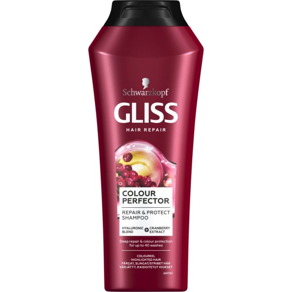 Schwarzkopf Gliss Hair Repair Colur Perfector Schampo 250 ml