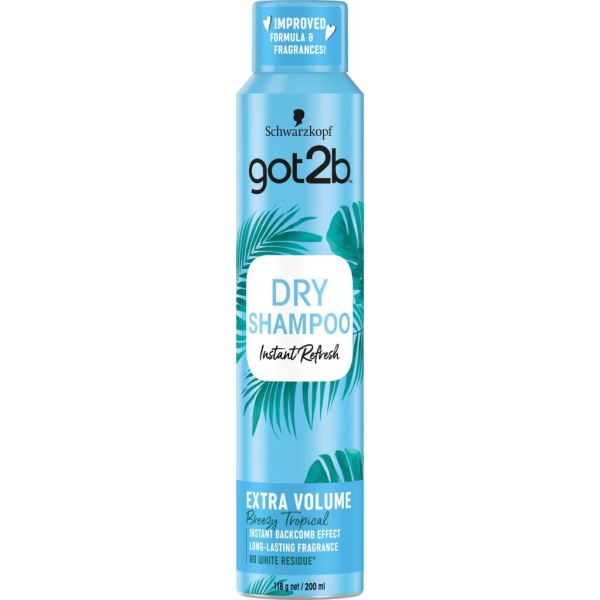 Schwarzkopf Got2b Dry Shampoo Volume 200 ml