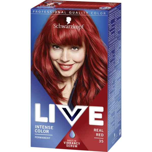 Schwarzkopf LIVE Intense Colour 35 Real Red 1 st