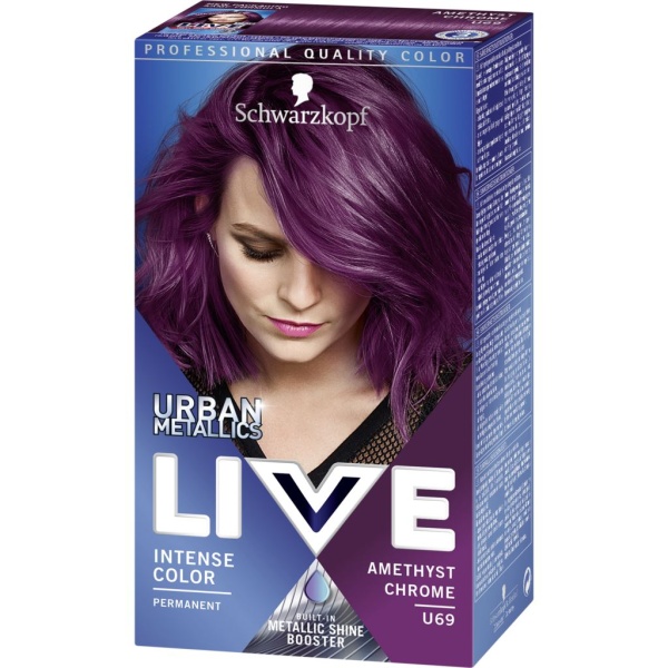 Schwarzkopf LIVE Urban Metallics U69 Amethyst Chrome 1 st