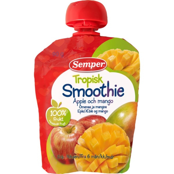 Semper Smoothie tropisk 90 g