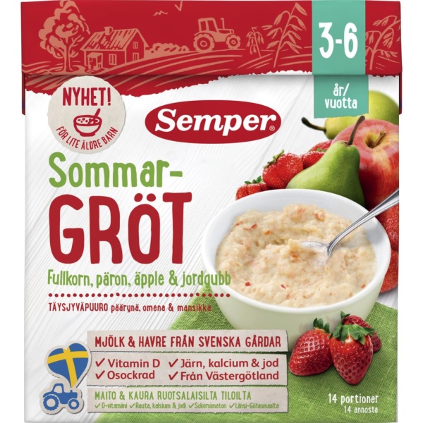 Semper Sommargröt 3-6 år 500 g