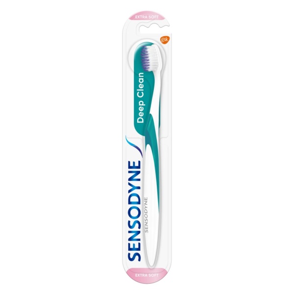 Sensodyne Deep Clean Extra Soft tandborste för ilande tänder 1 st