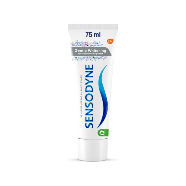 Sensodyne Gentle Whitening tandkräm med skonsam whitening effekt 75 ml