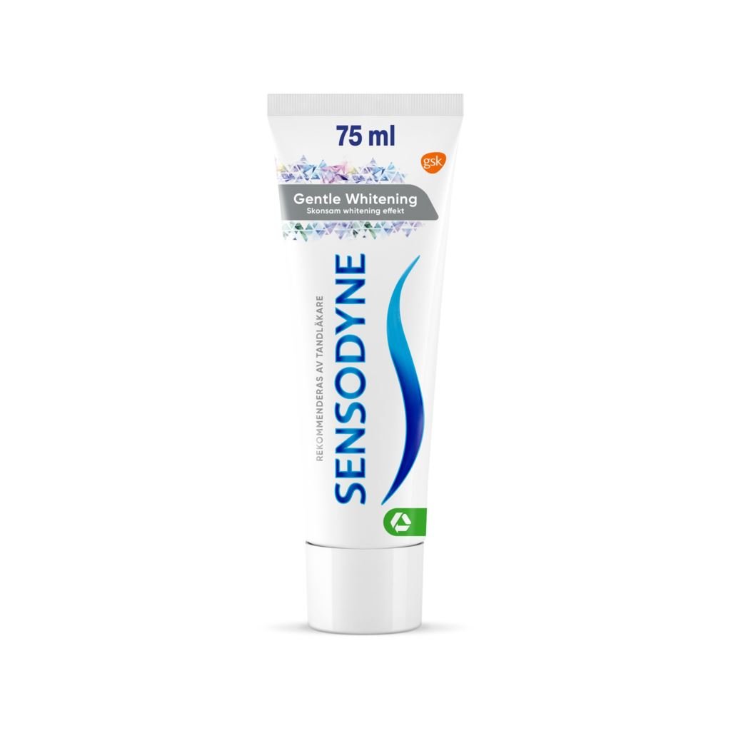 Sensodyne Gentle Whitening tandkräm med skonsam whitening effekt 75 ml