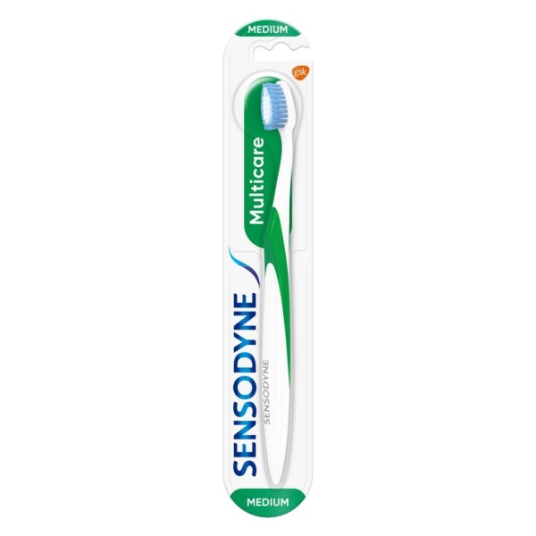 Sensodyne Multicare Medium tandborste för ilande tänder 1 st