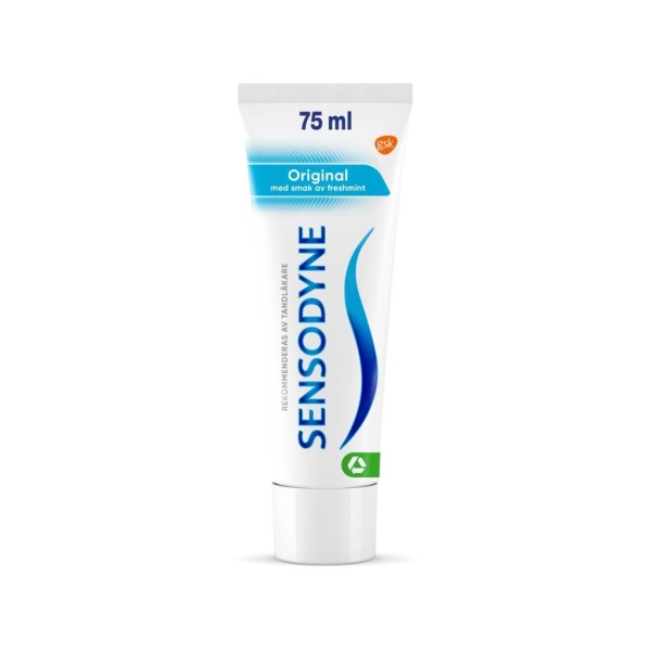 Sensodyne Original tandkräm mot ilningar i tänderna 75 ml
