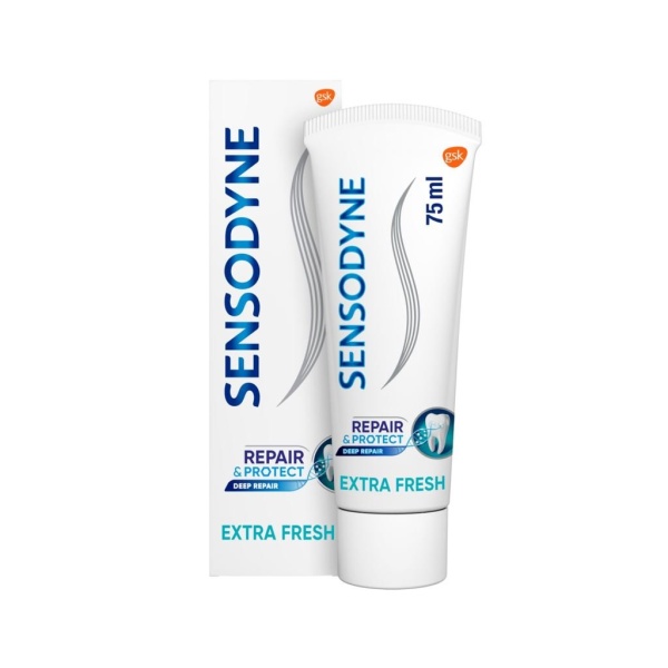 Sensodyne Repair & Protect Extra Fresh tandkräm mot ilningar i tänderna 75 ml