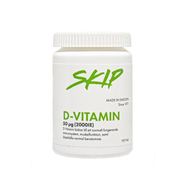 Skip D-Vitamin tabletter 50 µg