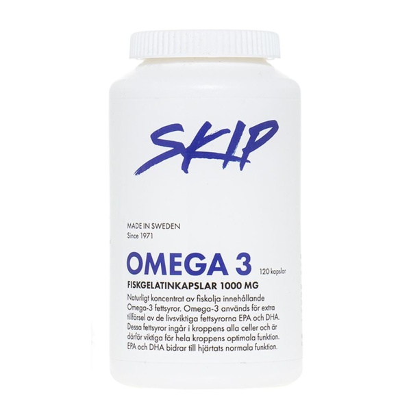 Skip OMEGA-3 120 kapslar