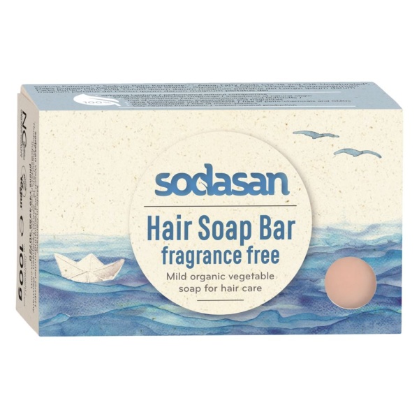 Sodasan Hair Soap Bar Neutral 100 g