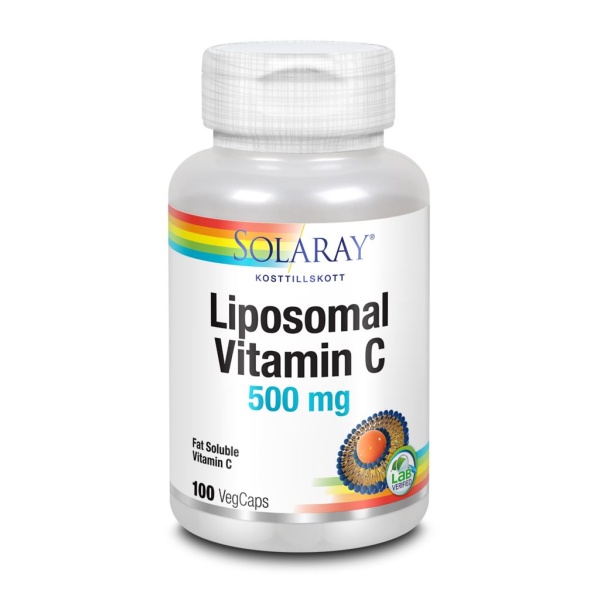 Solaray Liposomal Vitamin C 100 kapslar