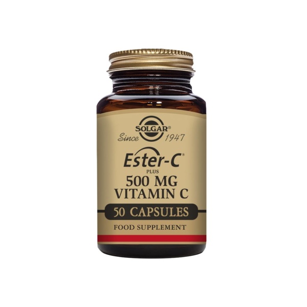 Solgar Ester C Plus 500 mg Vitamin C 50 kapslar