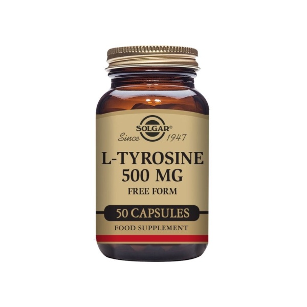 Solgar L-Tyrosine 500 mg 50 kapslar