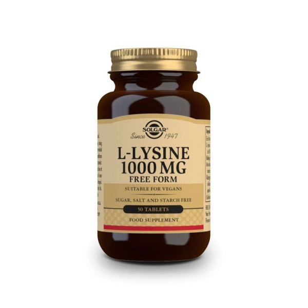 Solgar L-lysine 1000 mg 50 st