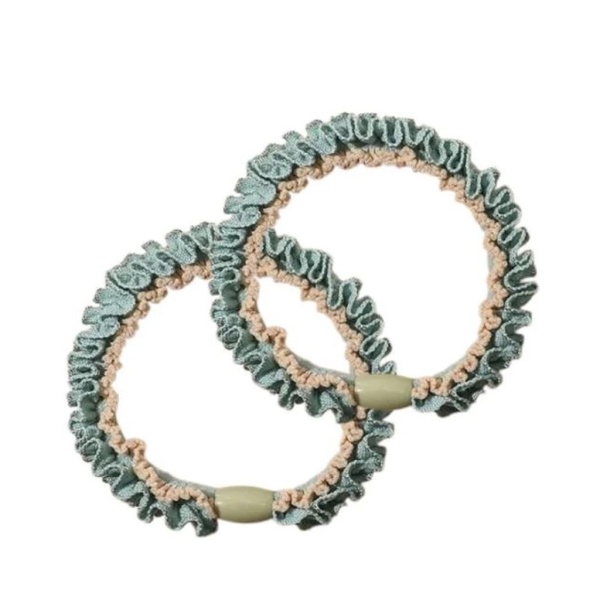 Stella Details Wilma Hårsnoddar Turkos 2 st