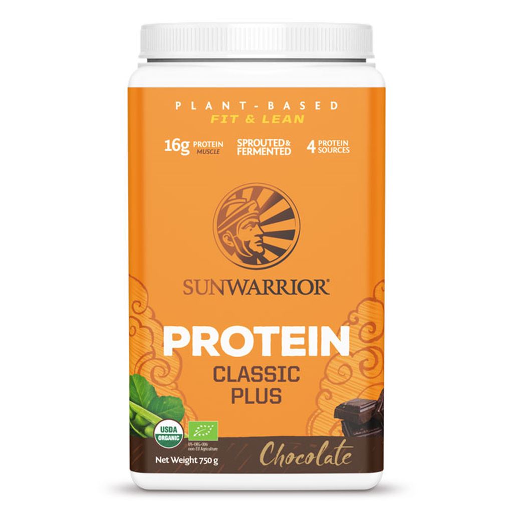 Sunwarrior Classic Plus Choklad 750 g