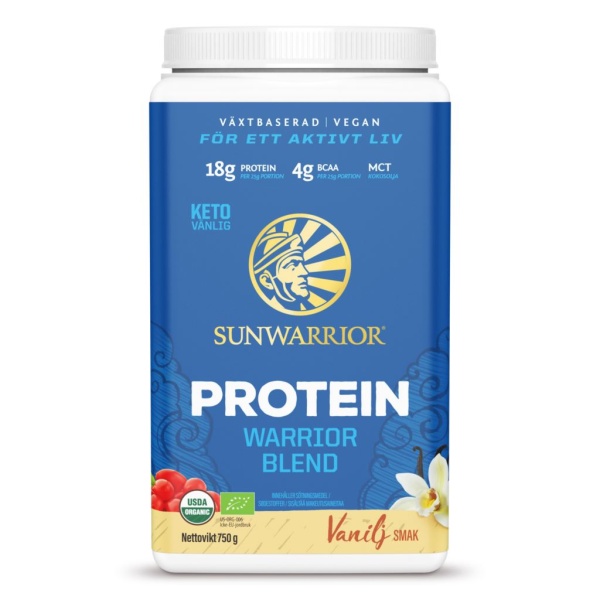 Sunwarrior Protein Warriorblend Vanilj 750 g