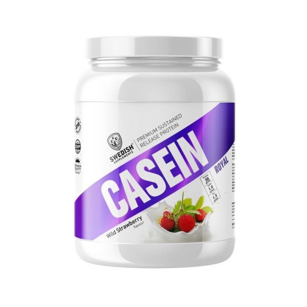 Swedish Supplements Casein Wild Strawberry Cream 900 g