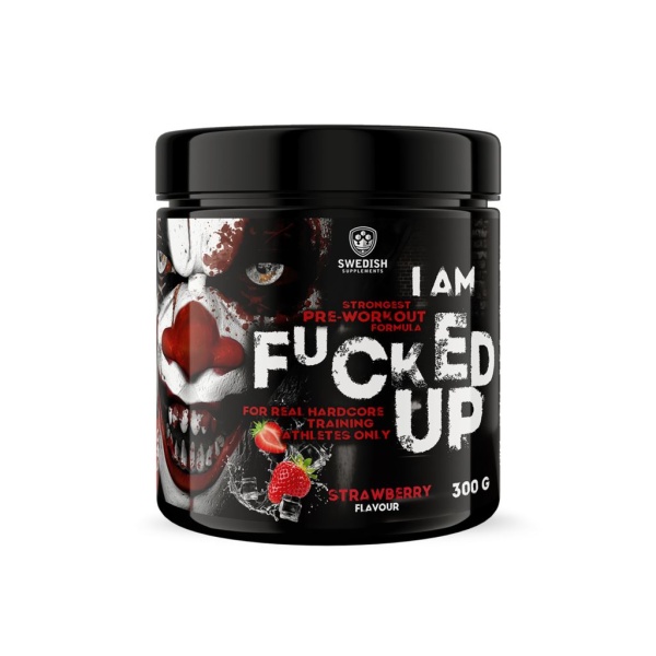Swedish Supplements Fucked Up Joker Strawberry 300 g