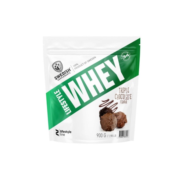 Swedish Supplements Lifestyle Whey Tripple Chocolate 900g