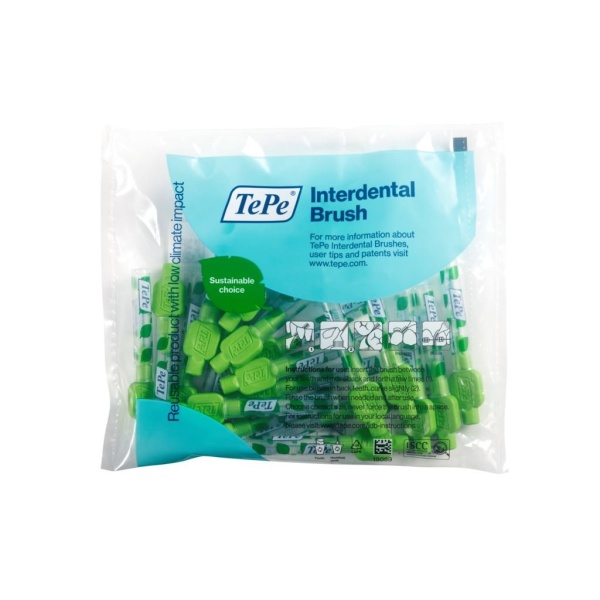 TePe Mellanrumsborste Grön 0,8 mm 20-pack