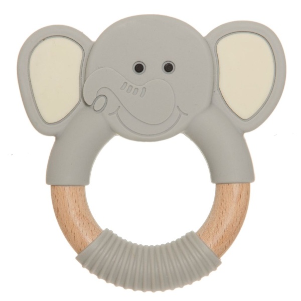 Teddykompaniet Diinglisar Wild Silikon Bitring Elefant 1 st