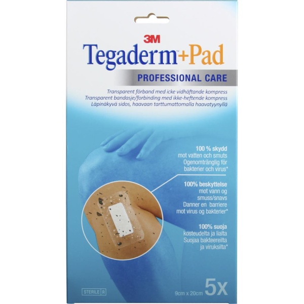 Tegaderm™ +Pad 9 cm x 20 cm 5 st