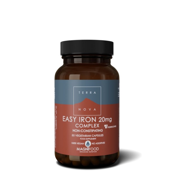 Terranova Easy Iron 20 mg Complex 50 kapslar