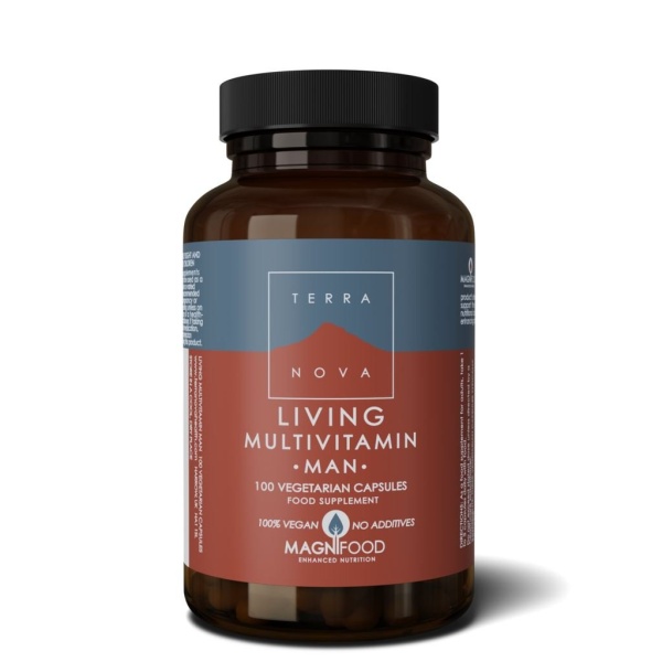 Terranova Living Multivitamin Man 100 kapslar