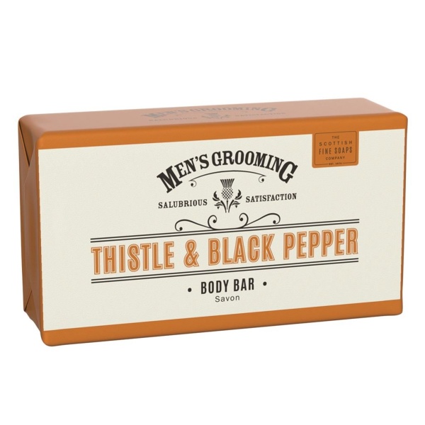 The Scottish Fine Soaps Company Men´s Grooming Thistle & Black Pepper Soaps Bar 220 g