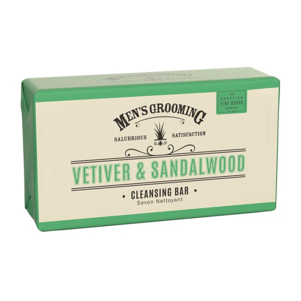 The Scottish Fine Soaps Company Men´s Grooming Vetiver & Sandalwood Cleansing Body Bar 220 g