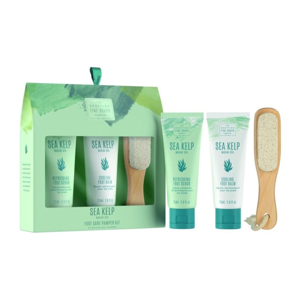 The Scottish Fine Soaps Company Sea Kelp Marine Spa Footcare Pamper Kit