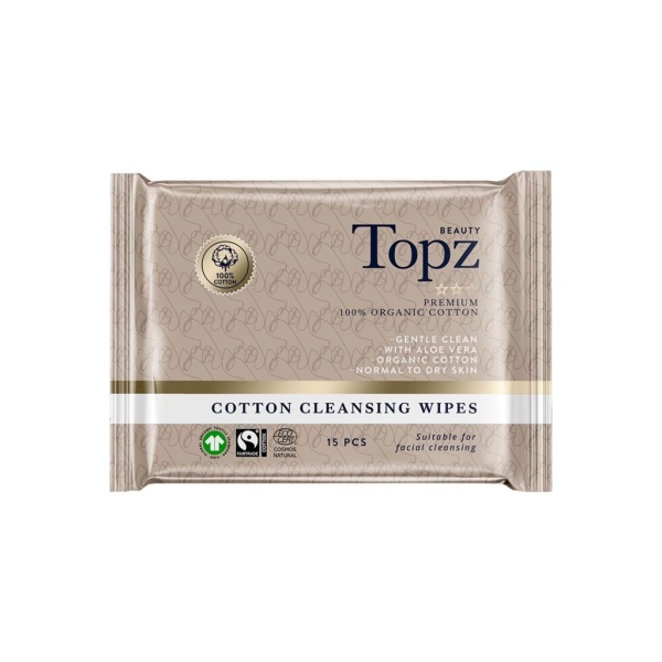 Topz Cosmetics Cleansing Wipes 15 st