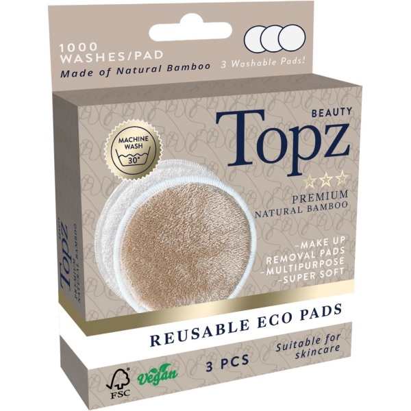 Topz Premium Reusable ECO Pads 3 st