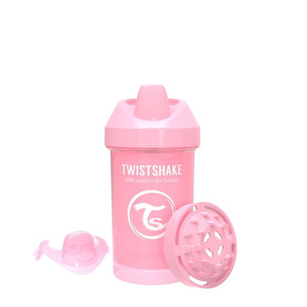 Twistshake Crawler Cup Babyrosa +8m 300 ml