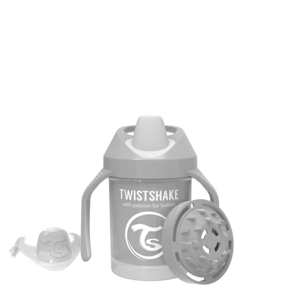 Twistshake Mini cup 230 ml 4+m Pastel Grey