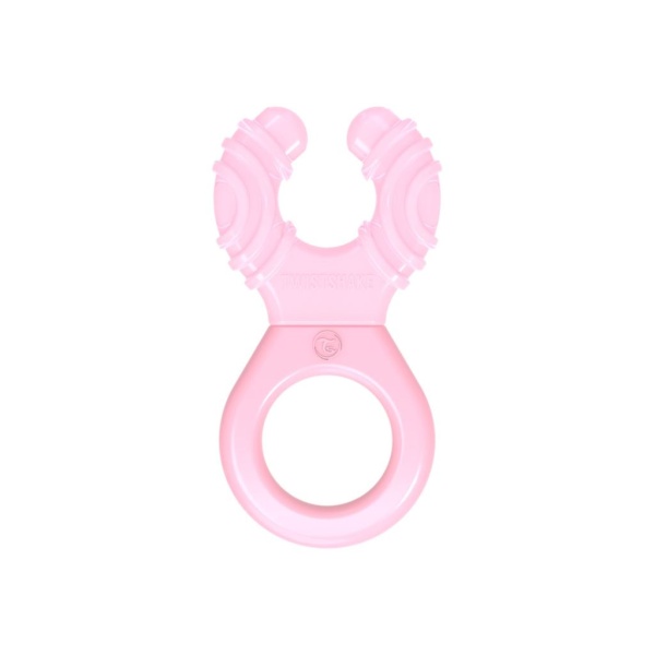 Twistshake Teether Cooler 2+m Pastel Pink