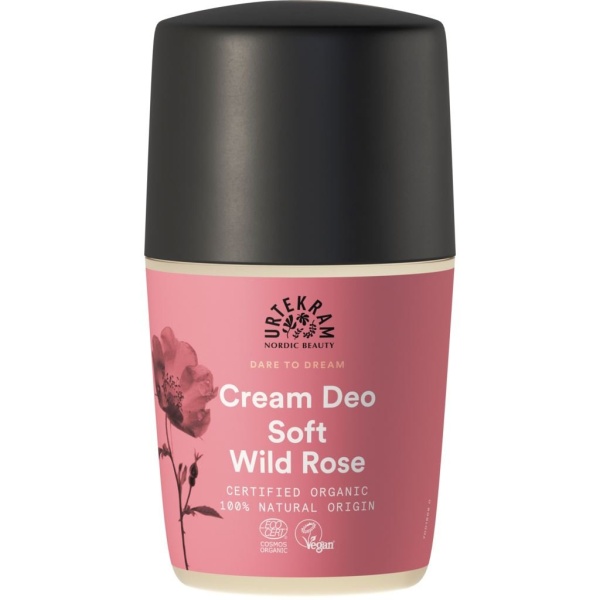 Urtekram Beauty Dare To Dream Soft Wild Rose Deo Roll-on 50 ml