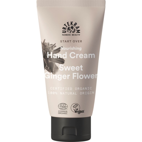 Urtekram Beauty Sweet Ginger Flower Body Hand Cream 75 ml