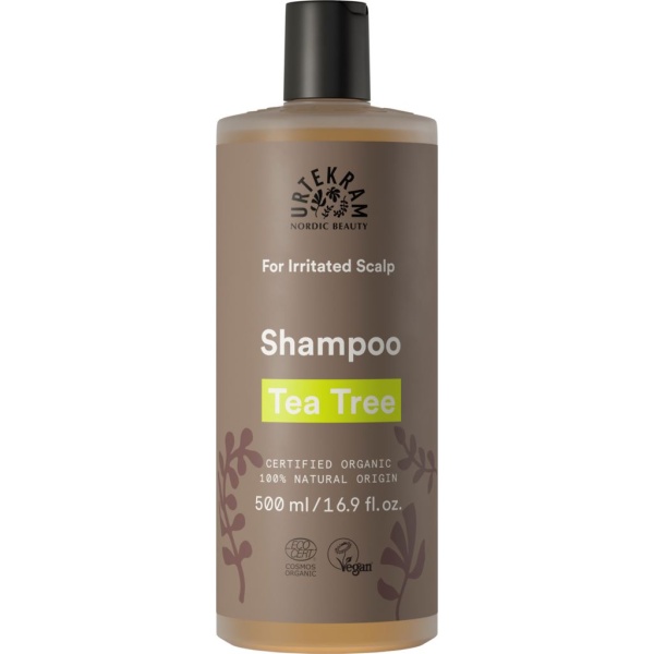 Urtekram Beauty Tea Tree Shampoo Irritated Scalp 500 ml