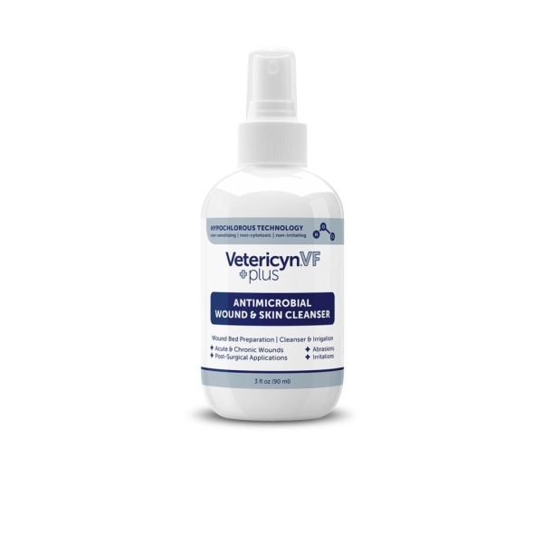 Vetericyn+ Veterinary Formula Antimicrobial Wound & Skin Cleanser 90 ml