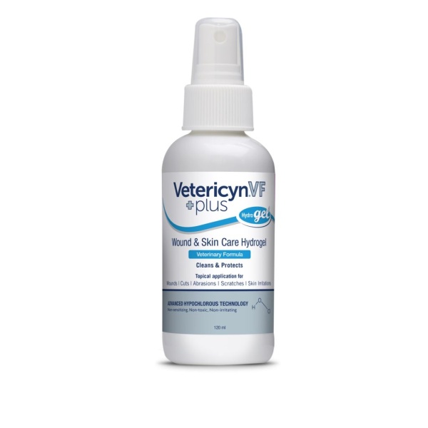 Vetericyn+ Veterinary Formula Antimicrobial Wound & Skin Hydrogel 120 ml