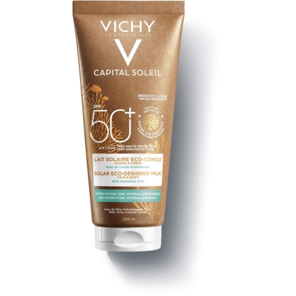 Vichy Capital Soleil Solar Eco-Designed Milk SPF50+ 200 ml